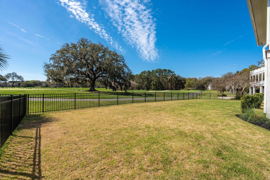 Exterior details and patio area of a home in , Johns Island (Image 30). Exterior details and patio area of a home in , Johns Island (Image 30).