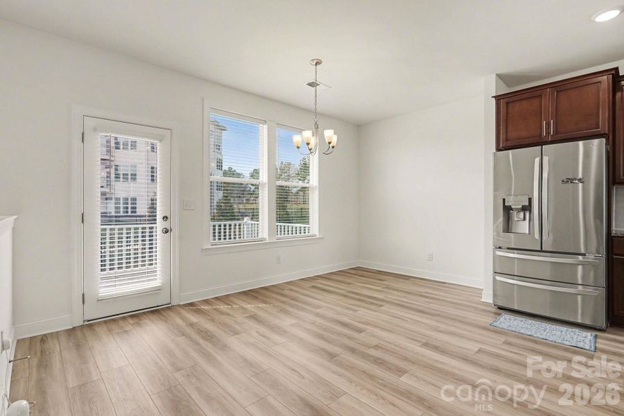 Spacious, unfurnished interior of a new home in Christenbury Greene, Concord (Image 25).