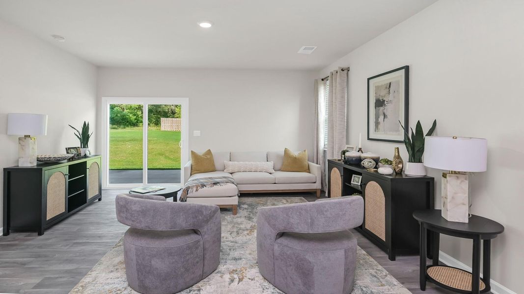 Furnished interior view inside a new home in , Summerton (Image 10).
