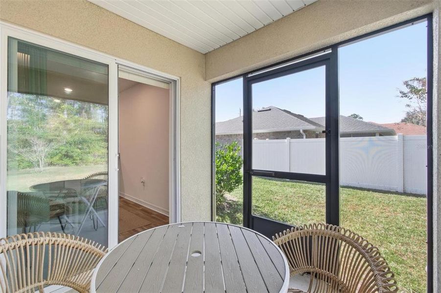 Exterior details and patio area of a home in , Palm Coast (Image 28).