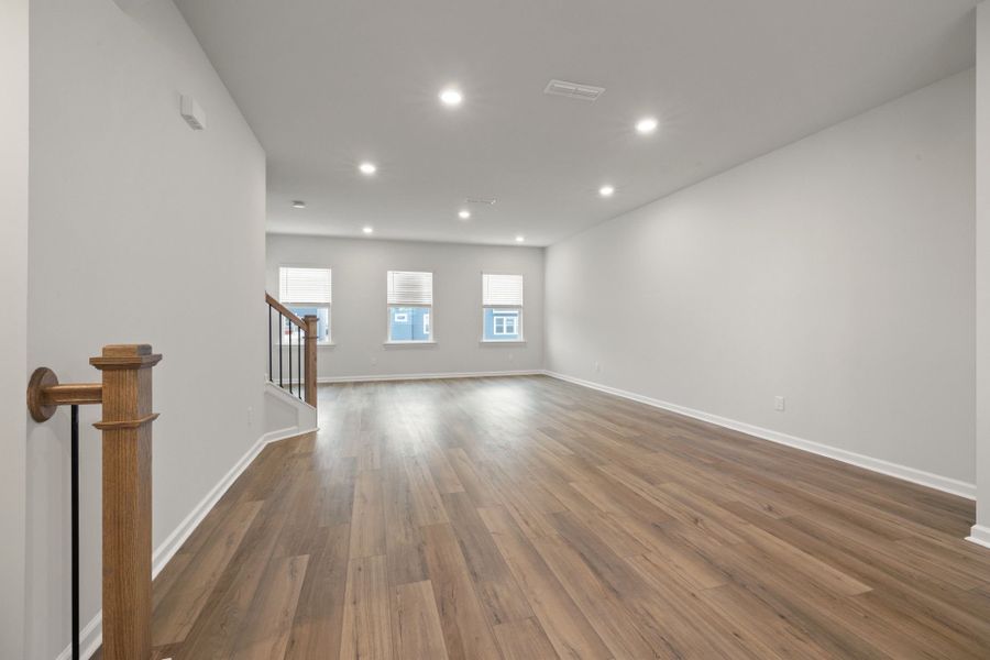 Spacious, unfurnished interior of a new home in Everton, Durham (Image 24).