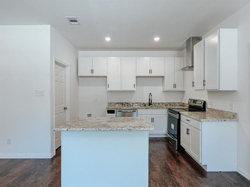 Furnished interior view inside a new home in , Kerens (Image 5). Furnished interior view inside a new home in , Kerens (Image 5).