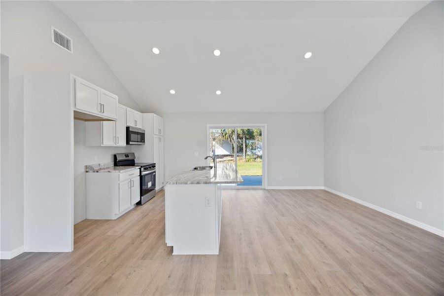 Furnished interior view inside a new home in , North Port (Image 7).
