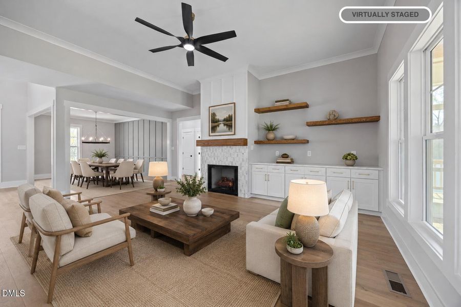 Lot 32 staged living and dining Lot 32 staged living and dining