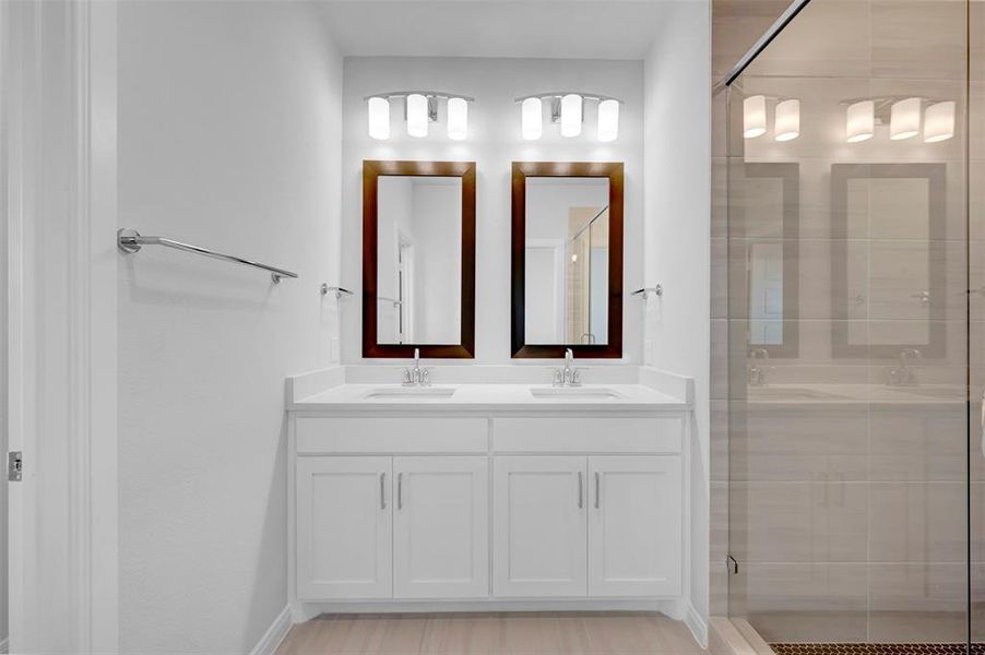 Furnished interior view inside a new home in Painted Tree Woodland West – Cottages, McKinney (Image 6).