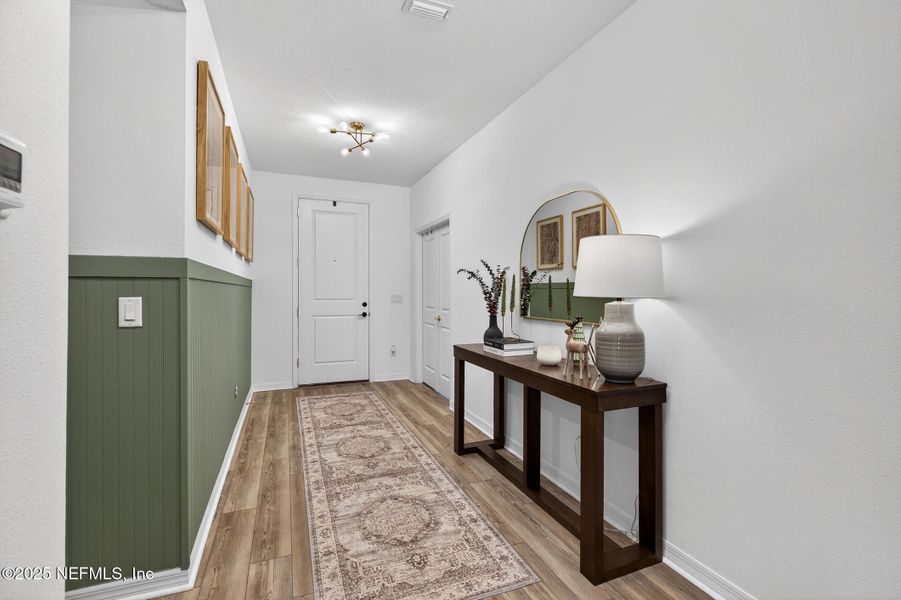 Furnished interior view inside a new home in Forest Park at Wildlight, Yulee (Image 17). Furnished interior view inside a new home in Forest Park at Wildlight, Yulee (Image 17).
