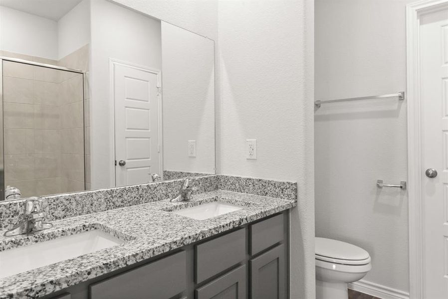 Furnished interior view inside a new home in Retreat at Fossil Creek, Fort Worth (Image 8). Furnished interior view inside a new home in Retreat at Fossil Creek, Fort Worth (Image 8).