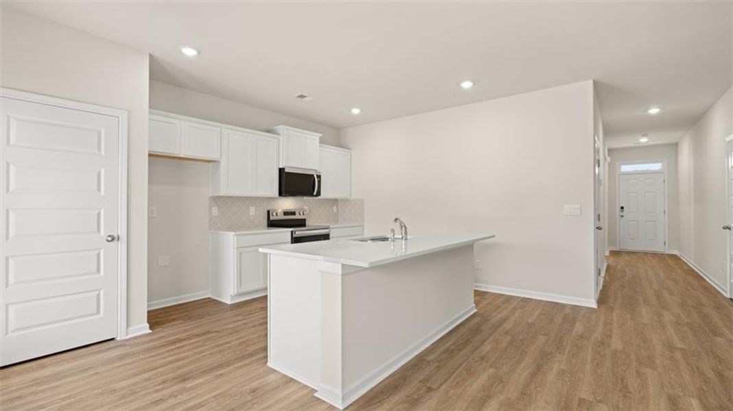 Furnished interior view inside a new home in Willowbrook, Winder (Image 5).