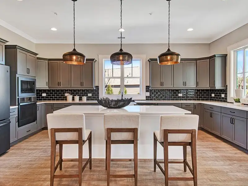 Furnished interior view inside a new home in , Hiram (Image 7).