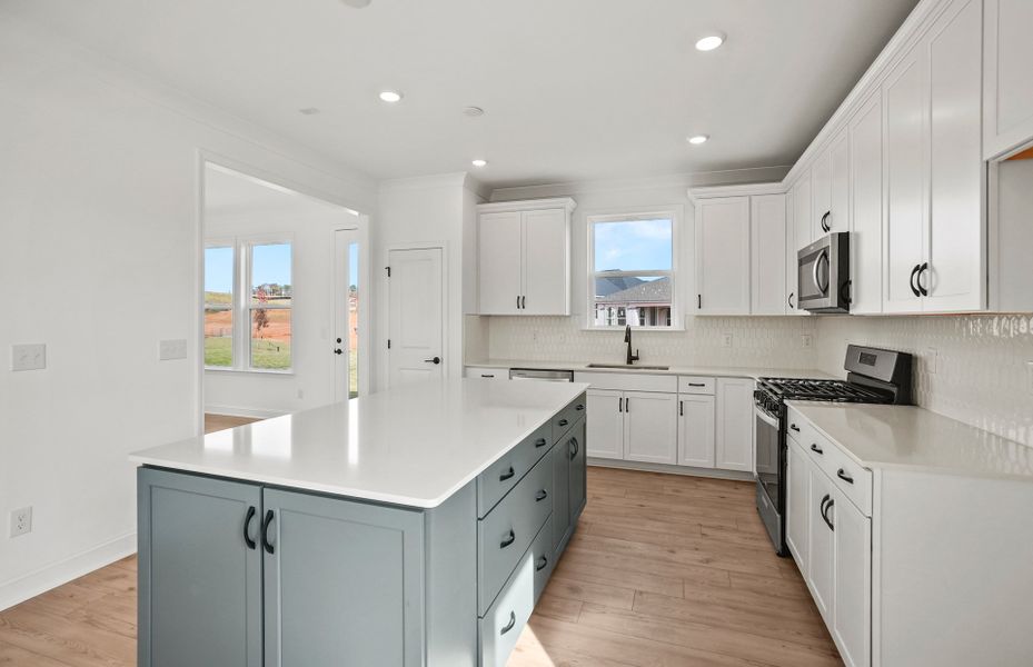 Open Kitchen with Island