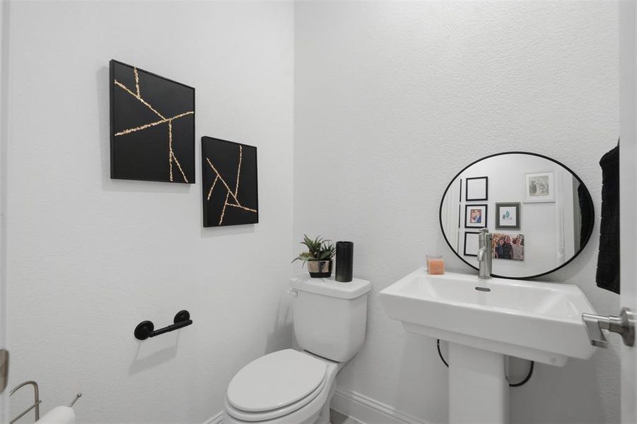Furnished interior view inside a new home in Cross Creek Meadows, Celina (Image 18).