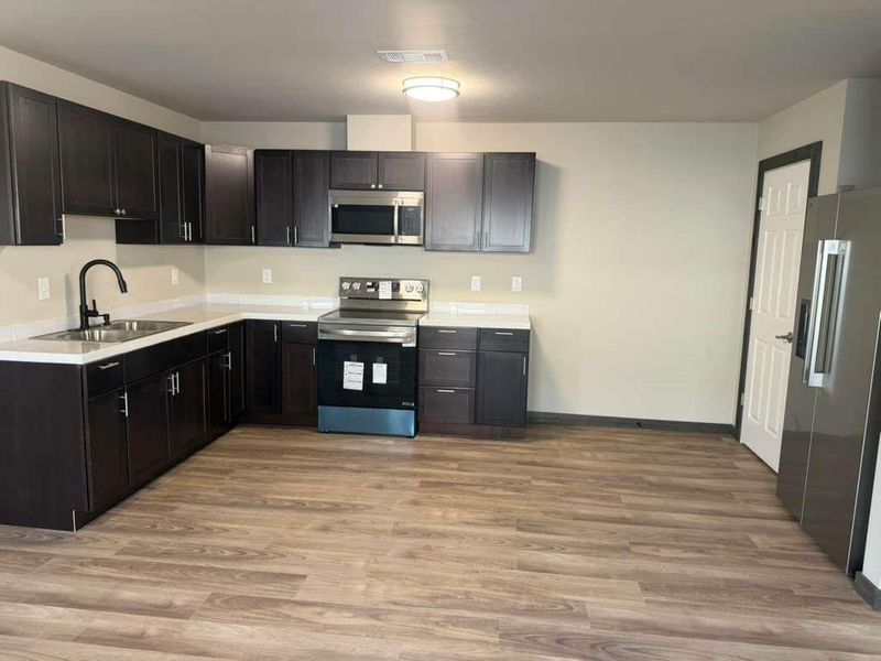 Furnished interior view inside a new home in , Cleveland (Image 3).