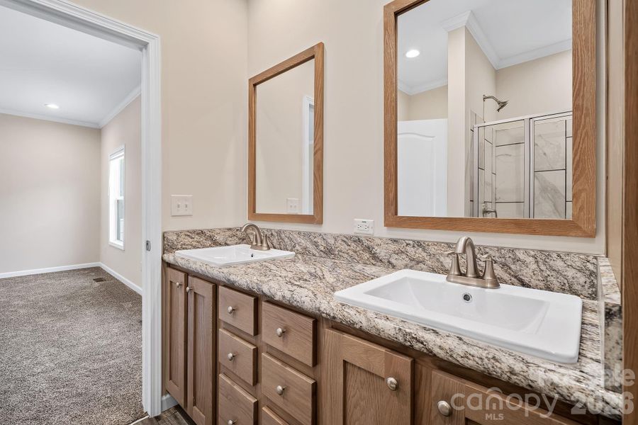 Furnished interior view inside a new home in , Asheville (Image 10).