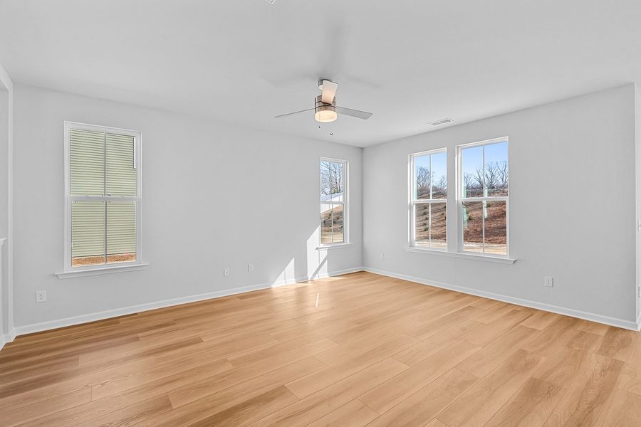Spacious, unfurnished interior of a new home in Fieldstone, Lexington (Image 24). Spacious, unfurnished interior of a new home in Fieldstone, Lexington (Image 24).