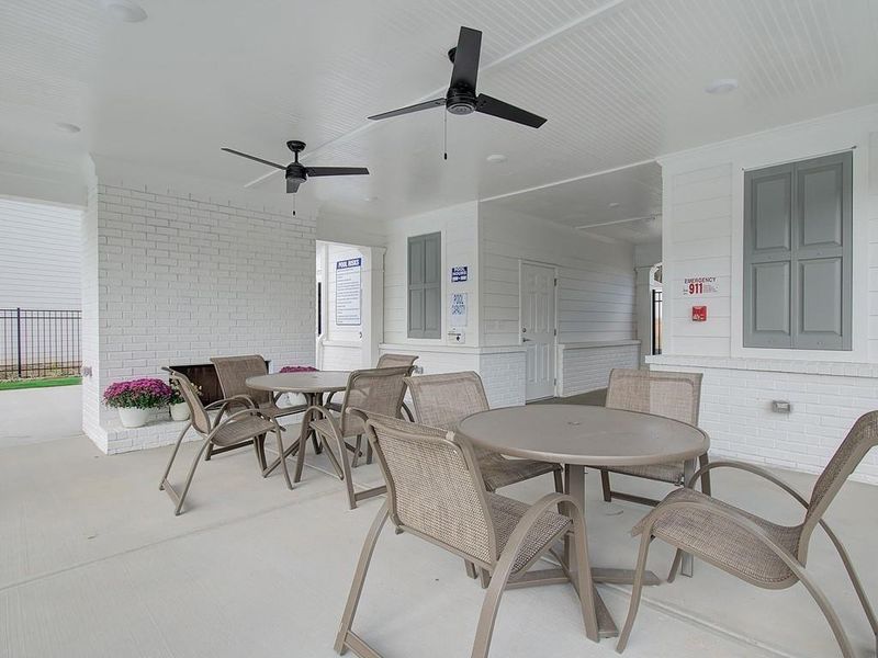 Furnished interior view inside a new home in East Park Village, Kennesaw (Image 25).