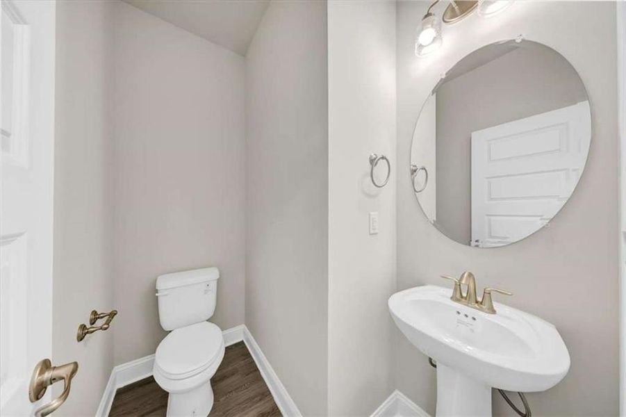 Furnished interior view inside a new home in Scarlett Place, Bowdon (Image 9).