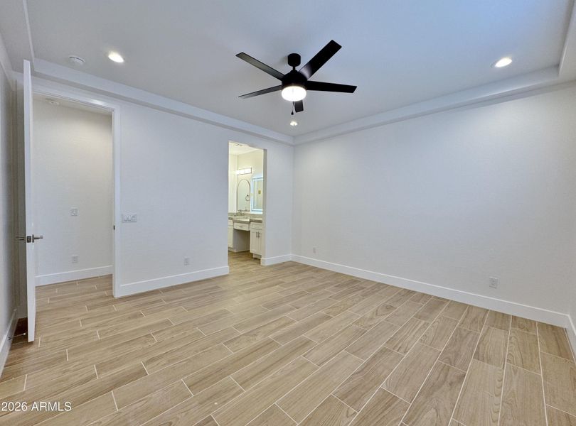 Master bedroom Master bedroom