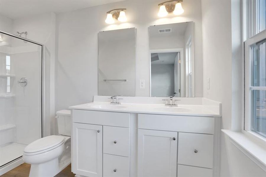 Furnished interior view inside a new home in Alexander Towns, Lawrenceville (Image 5).