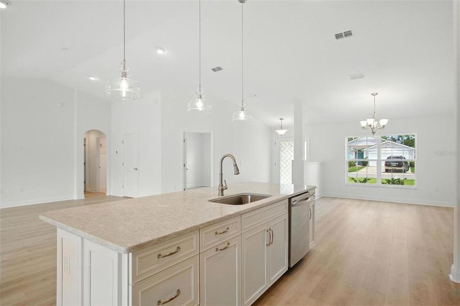 Furnished interior view inside a new home in , Palm Coast (Image 11).