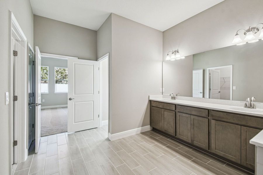 Furnished interior view inside a new home in Pinecone Reserve, Brooksville (Image 17).