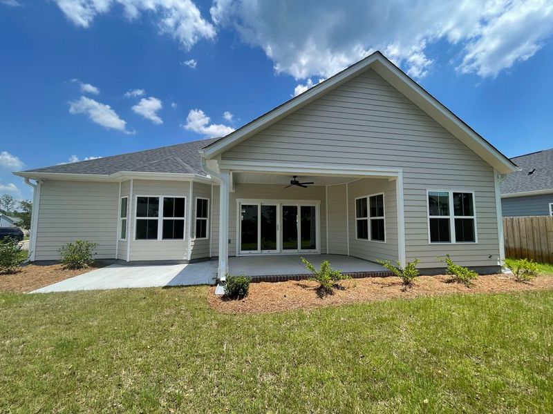 Representative exterior photo of a completed home built from the Birchwood by Bill Clark Homes in Osprey Landing, Southport, NC (Image 12). Representative exterior photo of a completed home built from the Birchwood by Bill Clark Homes in Osprey Landing, Southport, NC (Image 12).