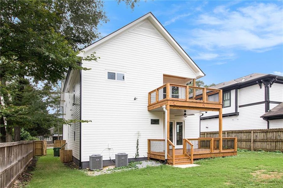 Front exterior of a new home in , Atlanta, GA, highlighting curb appeal (Image 31). Front exterior of a new home in , Atlanta, GA, highlighting curb appeal (Image 31).