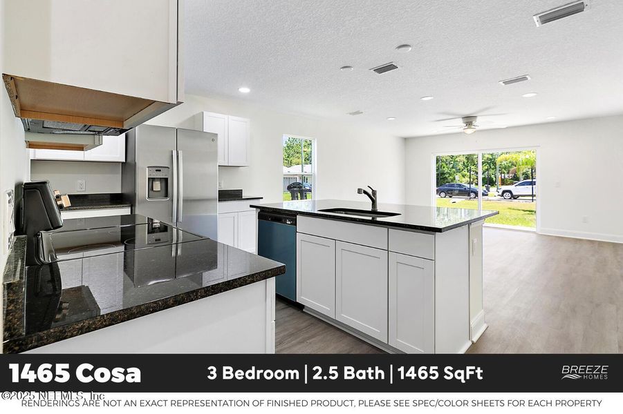 Furnished interior view inside a new home in , St. Augustine (Image 5).