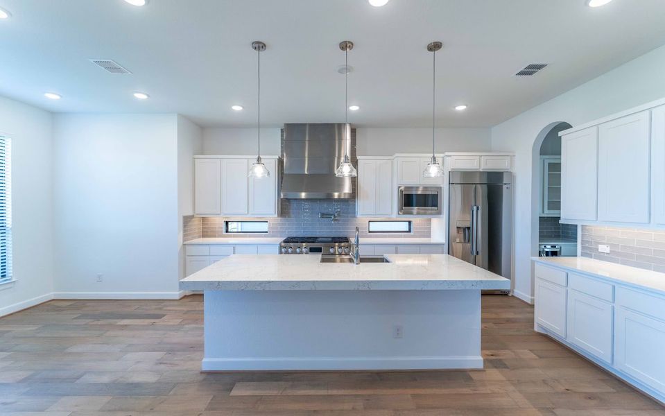 Furnished interior view inside a new home in Preserve at Lakeway, Lakeway (Image 4).
