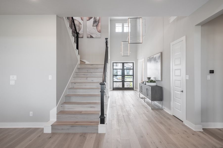 Representative unfurnished interior of a home built from the Casoria by Tri Pointe Homes in Solace Collection At Evergrove, Richmond (Image 20).