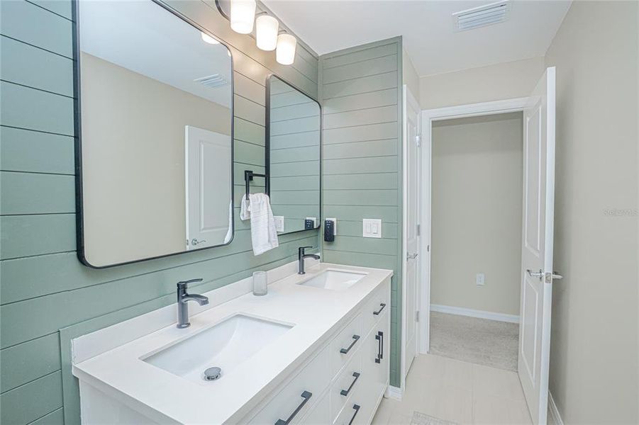 Furnished interior view inside a new home in , North Port (Image 43).