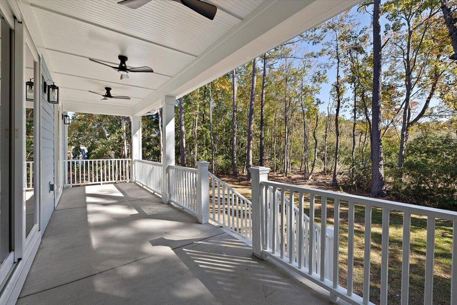 Exterior details and patio area of a home in , Hanahan (Image 4).