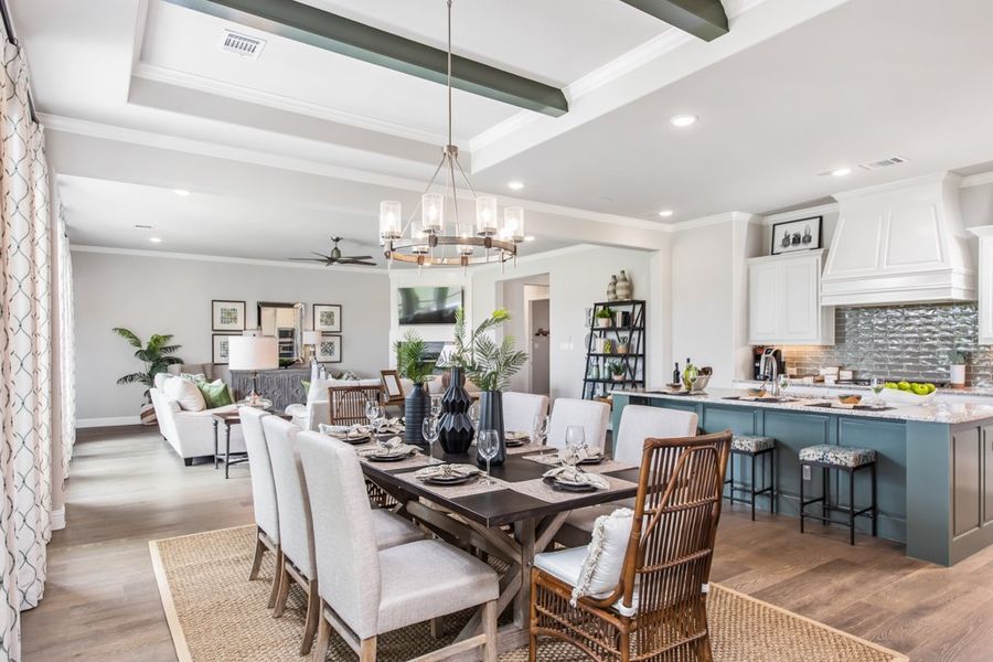 Furnished interior view inside a new home in NorthGlen, Haslet (Image 29). Furnished interior view inside a new home in NorthGlen, Haslet (Image 29).