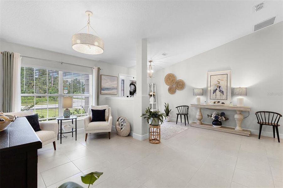 Furnished interior view inside a new home in , Palm Coast (Image 9).