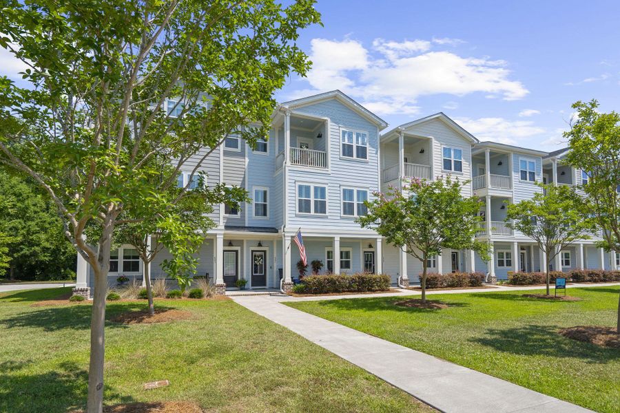 Front exterior of a new home in , Summerville, SC, highlighting curb appeal (Image 2). Front exterior of a new home in , Summerville, SC, highlighting curb appeal (Image 2).