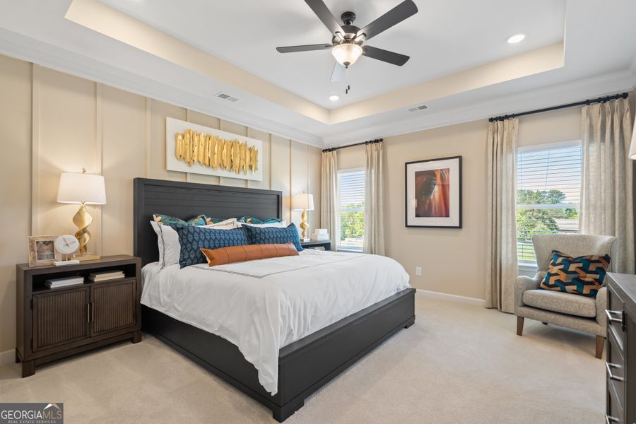 Furnished interior view inside a new home in Crescent Towns, Riverdale (Image 13).