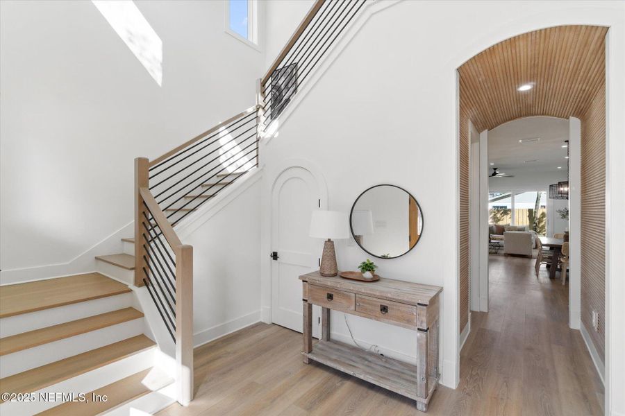 Furnished interior view inside a new home in , Jacksonville Beach (Image 14). Furnished interior view inside a new home in , Jacksonville Beach (Image 14).