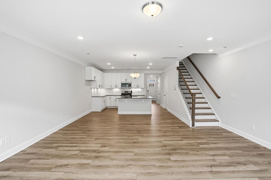 Spacious, unfurnished interior of a new home in Harrisburg Village Townhomes, Harrisburg (Image 27).