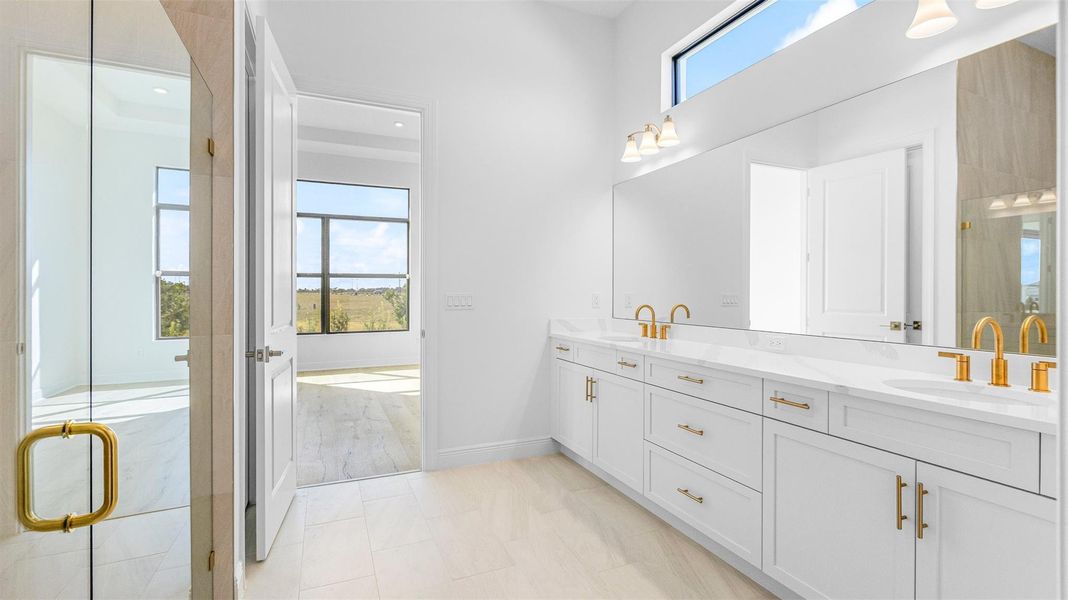 Furnished interior view inside a new home in , Port St. Lucie (Image 7).