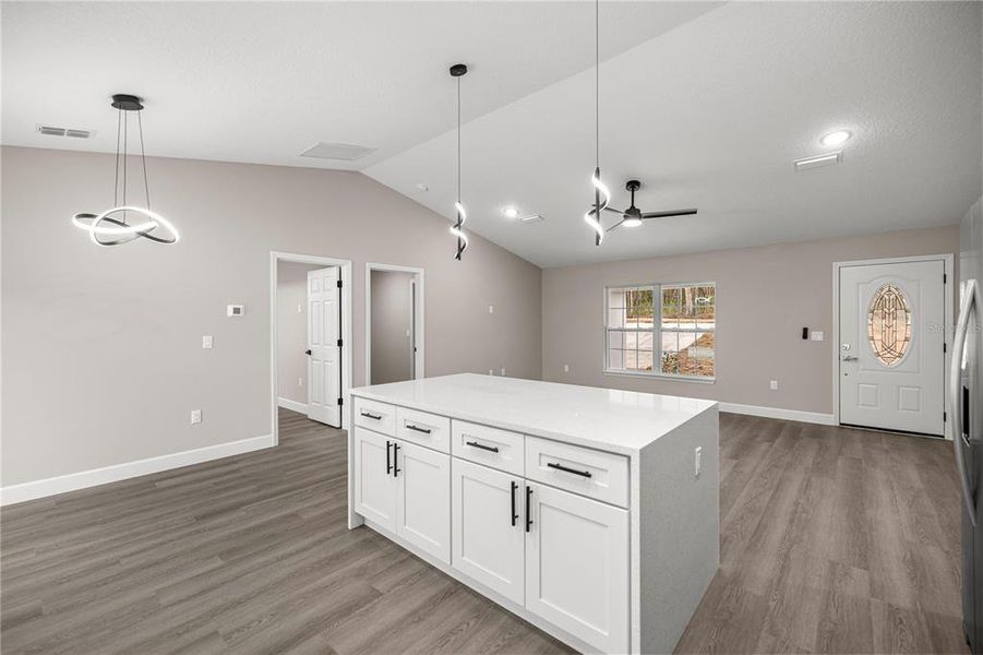 Furnished interior view inside a new home in , Belleview (Image 5).