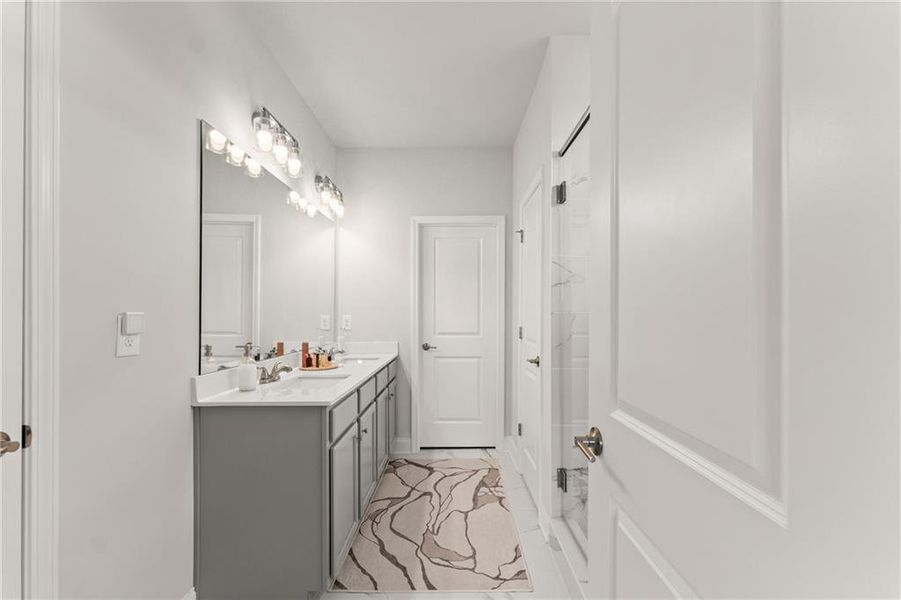 Furnished interior view inside a new home in , Homer (Image 17). Furnished interior view inside a new home in , Homer (Image 17).