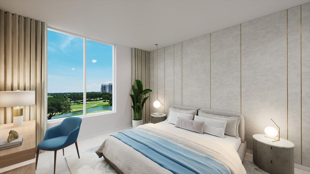 Furnished interior view inside a new home in , Boca Raton (Image 29). Furnished interior view inside a new home in , Boca Raton (Image 29).