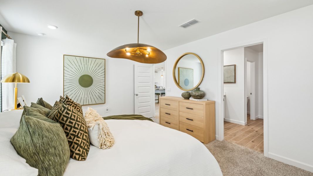 Furnished interior view inside a new home in Remington, Buckeye (Image 16).
