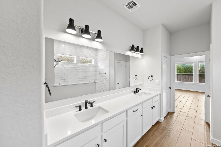 Furnished interior view inside a new home in Davis Ranch 60', San Antonio (Image 8).