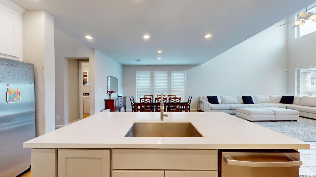 Furnished interior view inside a new home in Bison Ridge, San Antonio (Image 42).