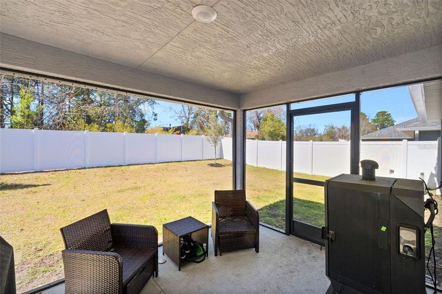 Exterior details and patio area of a home in Pine Bluff, Spring Hill (Image 4).