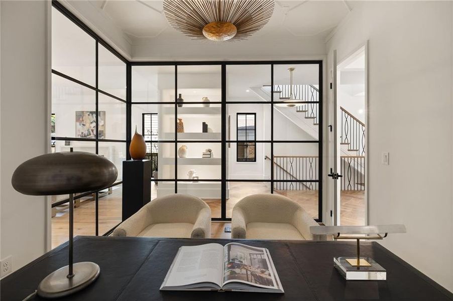 Furnished interior view inside a new home in , Atlanta (Image 33).