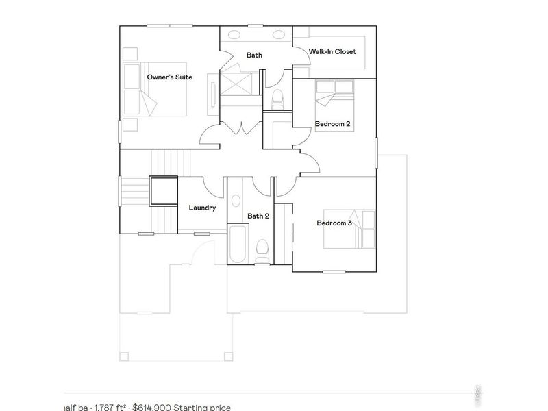 2D floor plan layout of this home in Timber Lark, Fort Collins, CO (Image 3). 2D floor plan layout of this home in Timber Lark, Fort Collins, CO (Image 3).