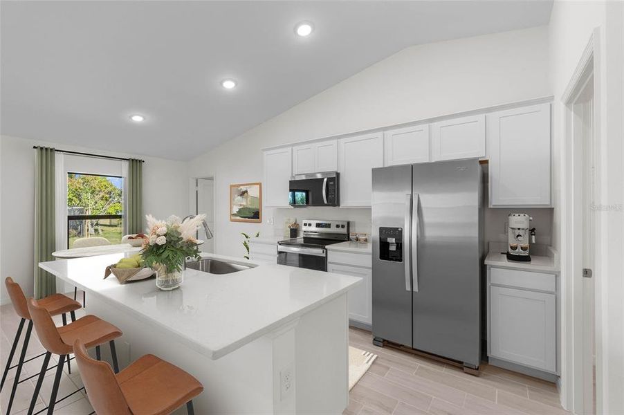 Furnished interior view inside a new home in , Port Charlotte (Image 10).