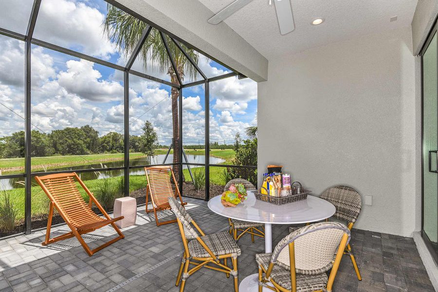 Representative exterior details of a home built from the Dream 2 by Neal Communities in Grand Park, Sarasota (Image 3).