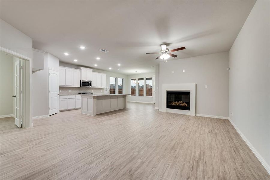 Spacious, unfurnished interior of a new home in Northstar, Haslet (Image 10).